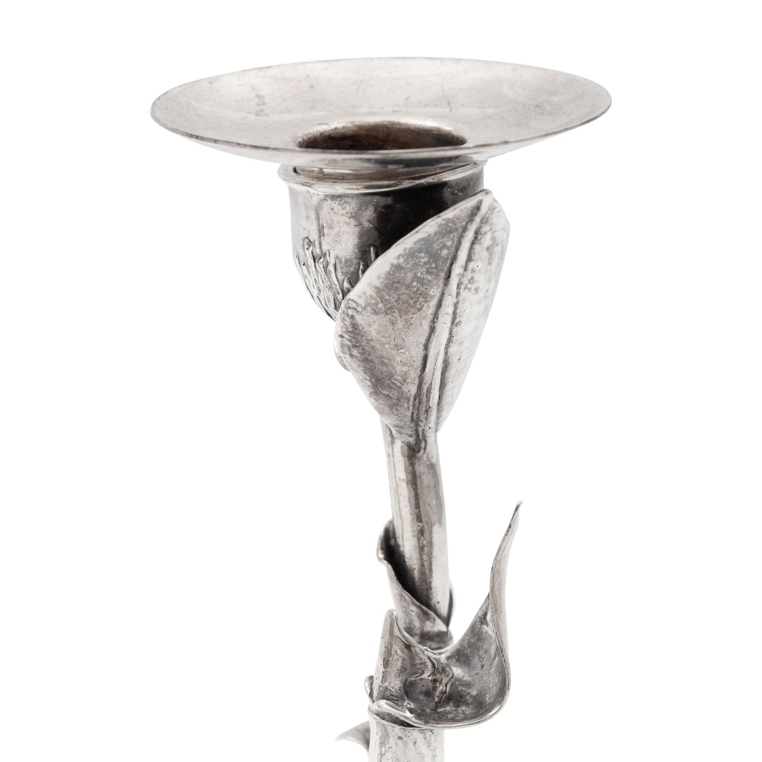 Patrick Mavros (London and Harare, Zimbabwe, Est. 1978) — Two Bamboo-Form Candlesticks, 2002