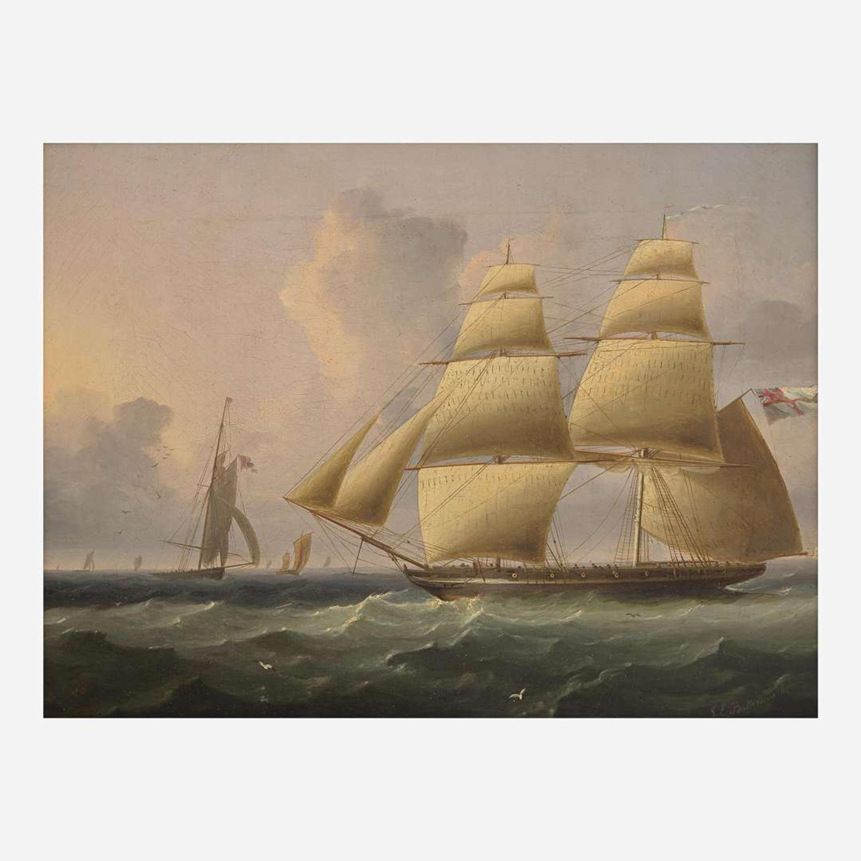 Frigate Testing her Guns (Possibly Off Deal)