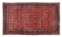 A Kashan Manchester Wool Rug
