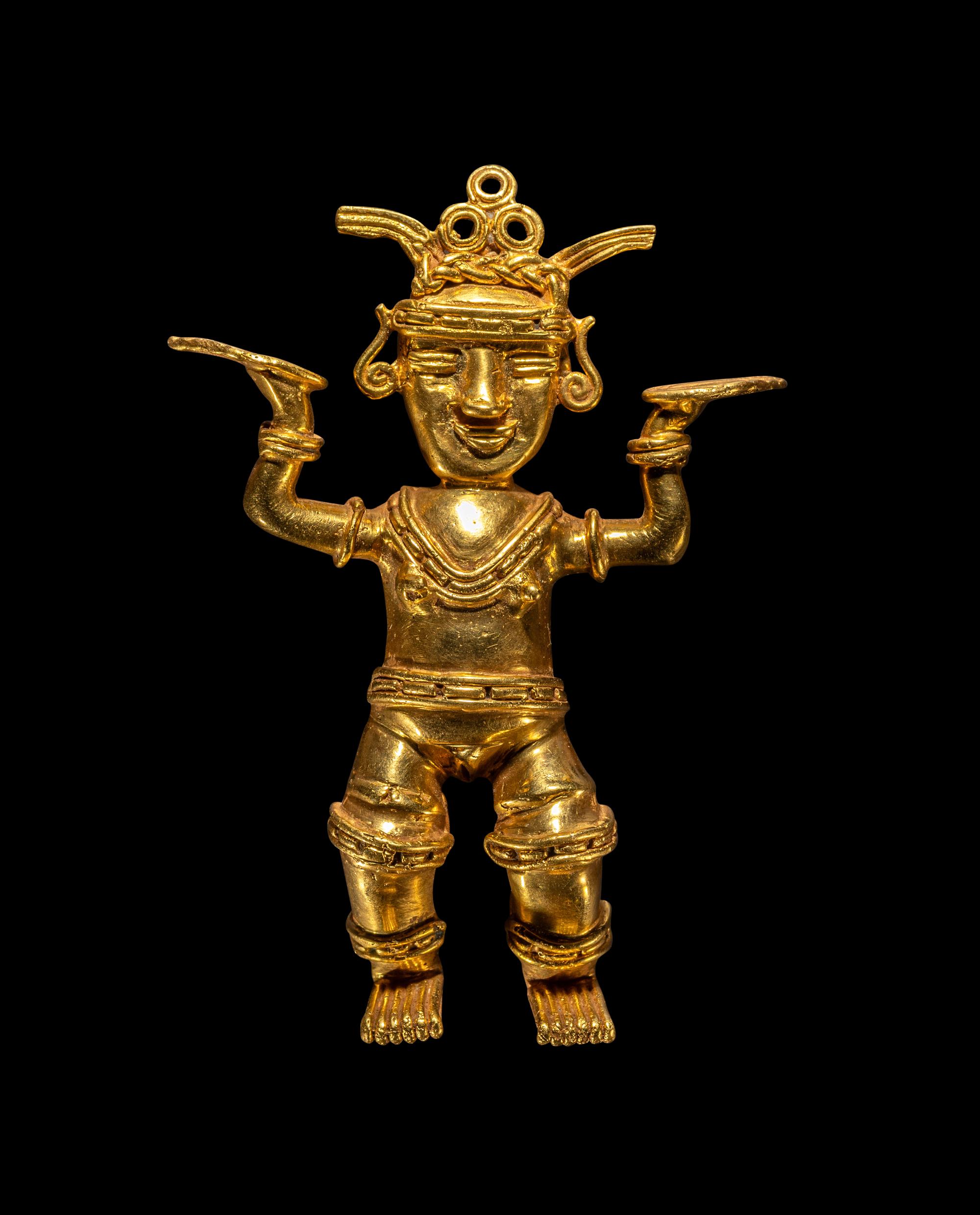 A Cocle Gold Paramour Pendant
