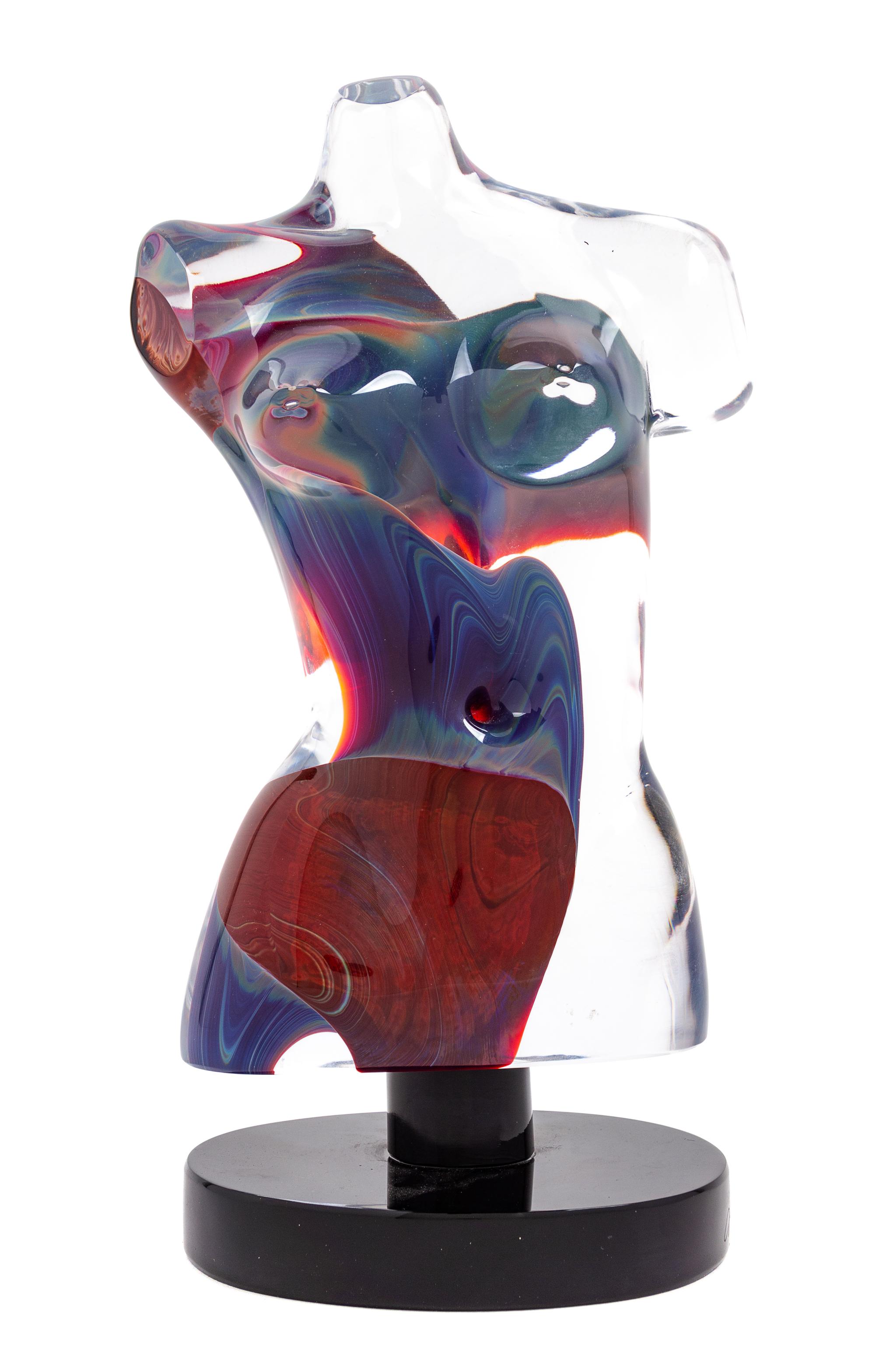 Dino Rosin, (Italian, b. 1948), Female Figural Form on Base