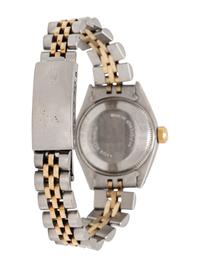 ROLEX, REF. 6917 STAINLESS STEEL AND 18K YELLOW 'LADY DATE' WATCH