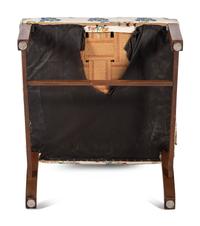 A George III Style Mahogany Armchair