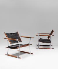 Pair of Stokke Lounge Chairs Richard Nissen, Denmark