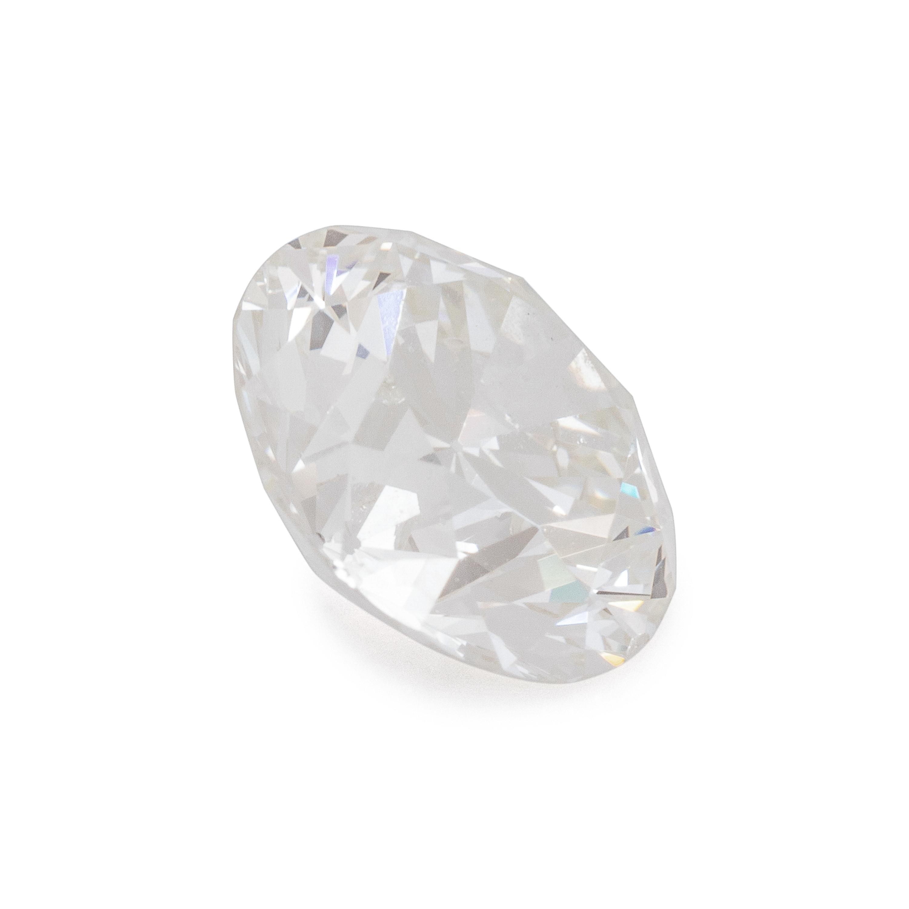 2.06 CARAT ROUND BRILLIANT CUT DIAMOND