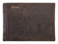 [NATIVE AMERICANS] -- [WESTERN AMERICANA & CANADA]. Album containing photographs of Native American subjects and scenic views of the Western United States and Canada. Ca 1910s.