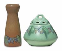 Two Charles S. Todd for Rookwood Pottery Table Articles