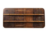 A George III-Style Double Pedestal Mahogany Dining Table