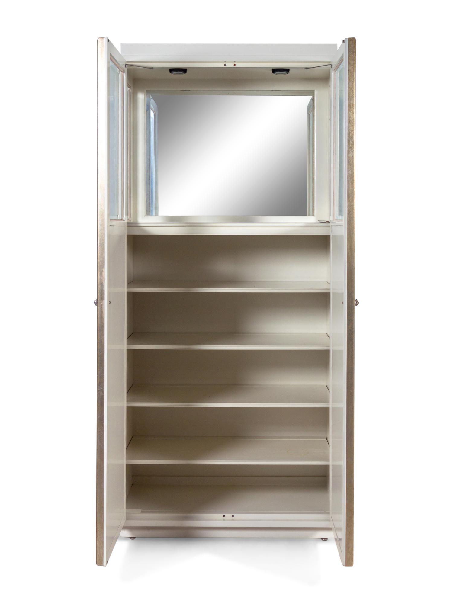 A Marge Carson Mirrored Bar Cabinet