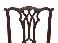A Chippendale Carved Mahogany Side Chair, Philadelphia, PA, Late 18th Century