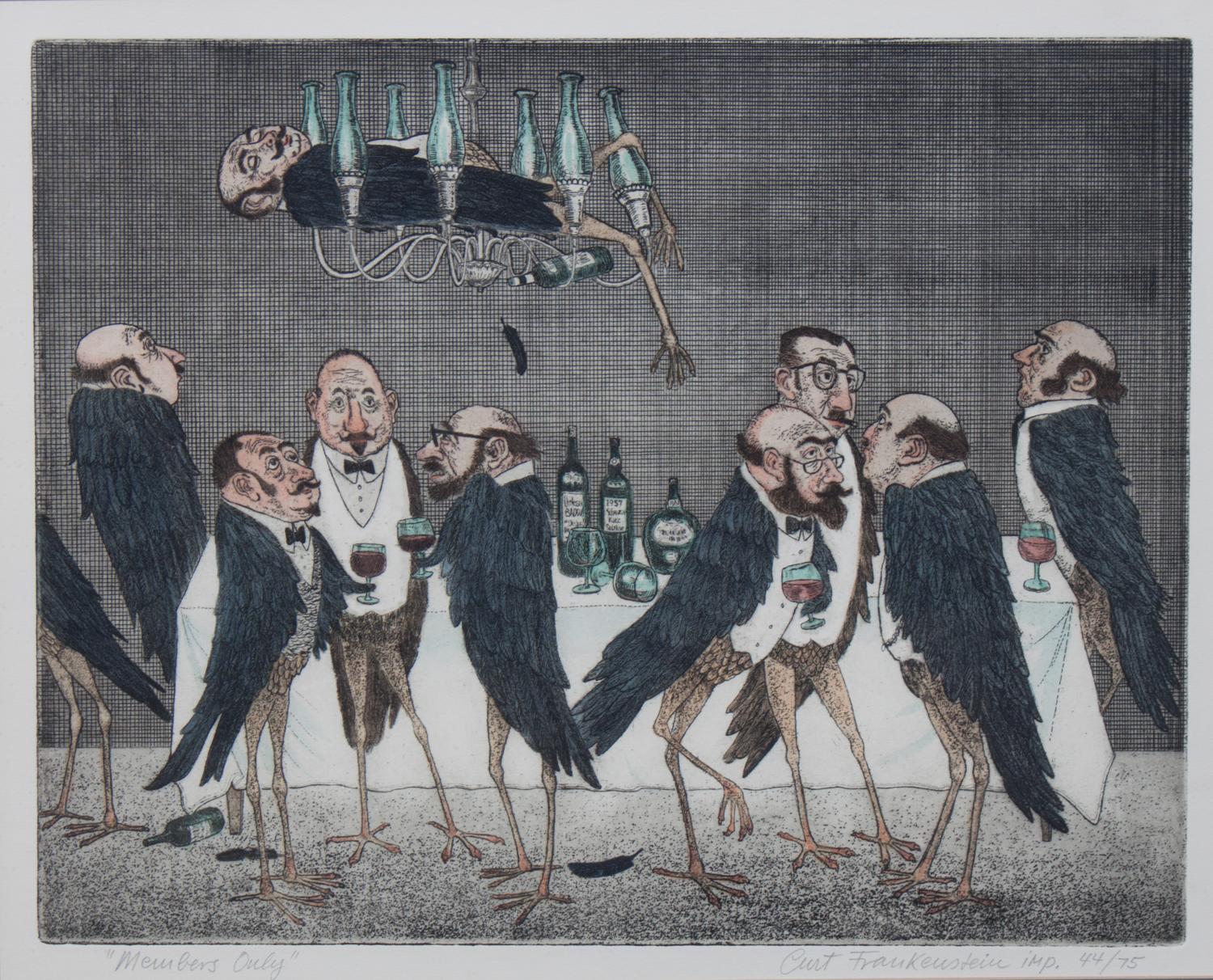 Curt Frankenstein, (American, 1920-2009), Member's Only