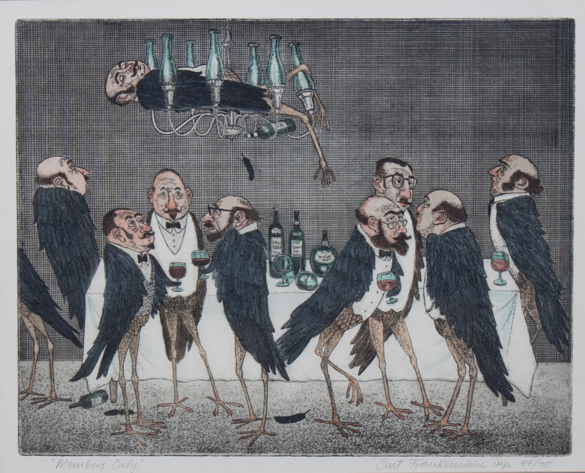Curt Frankenstein, (American, 1920-2009), Member's Only
