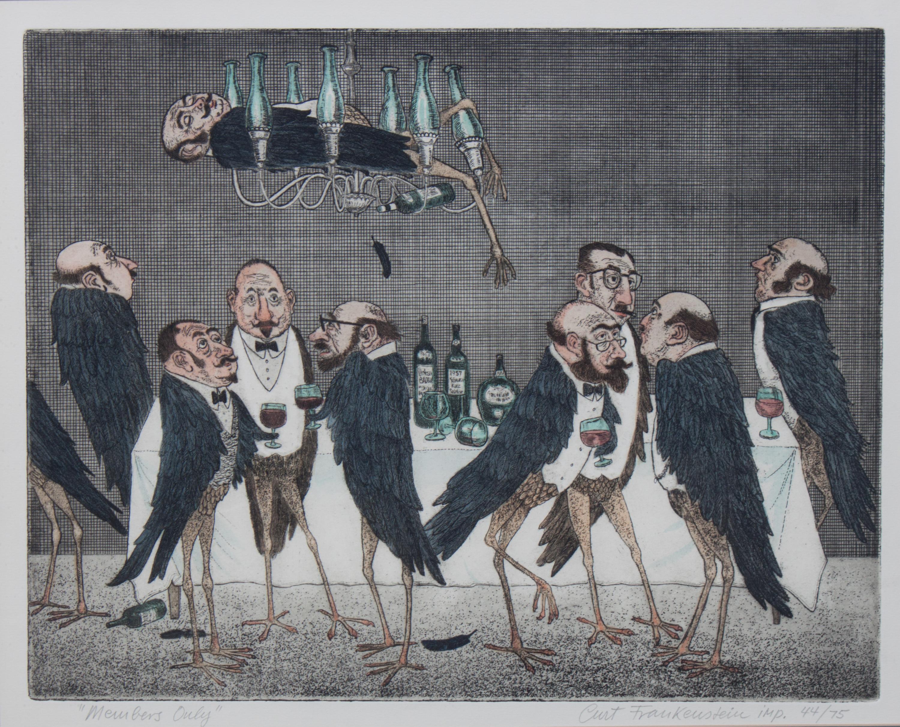 Curt Frankenstein, (American, 1920-2009), Member's Only