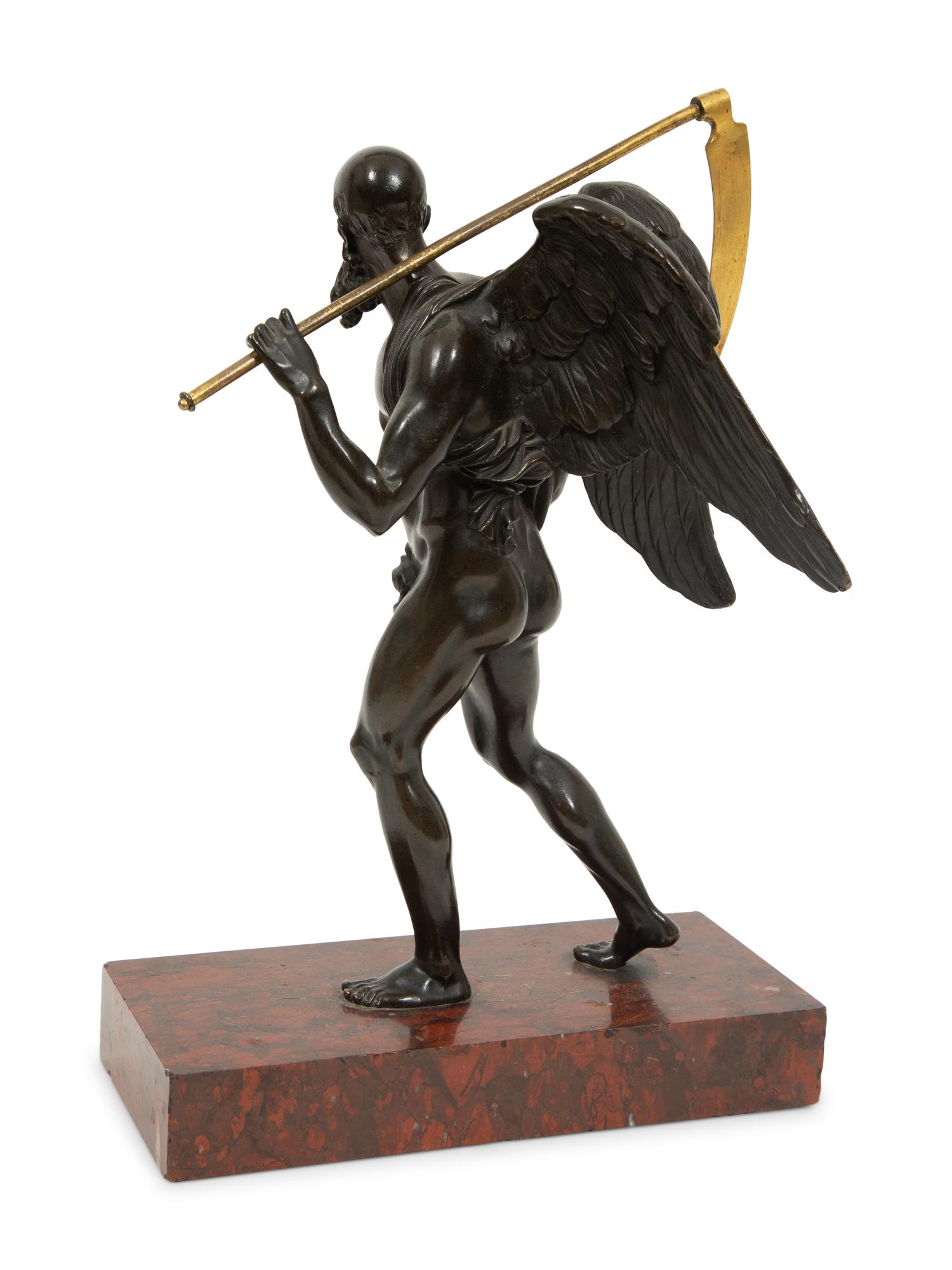 A French Bronze Figure of the Titan Kronos