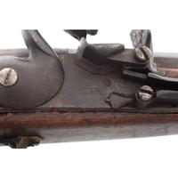 Composite Tack Decorated Flintlock Trade Pistol Marked "H.J. Meunier"