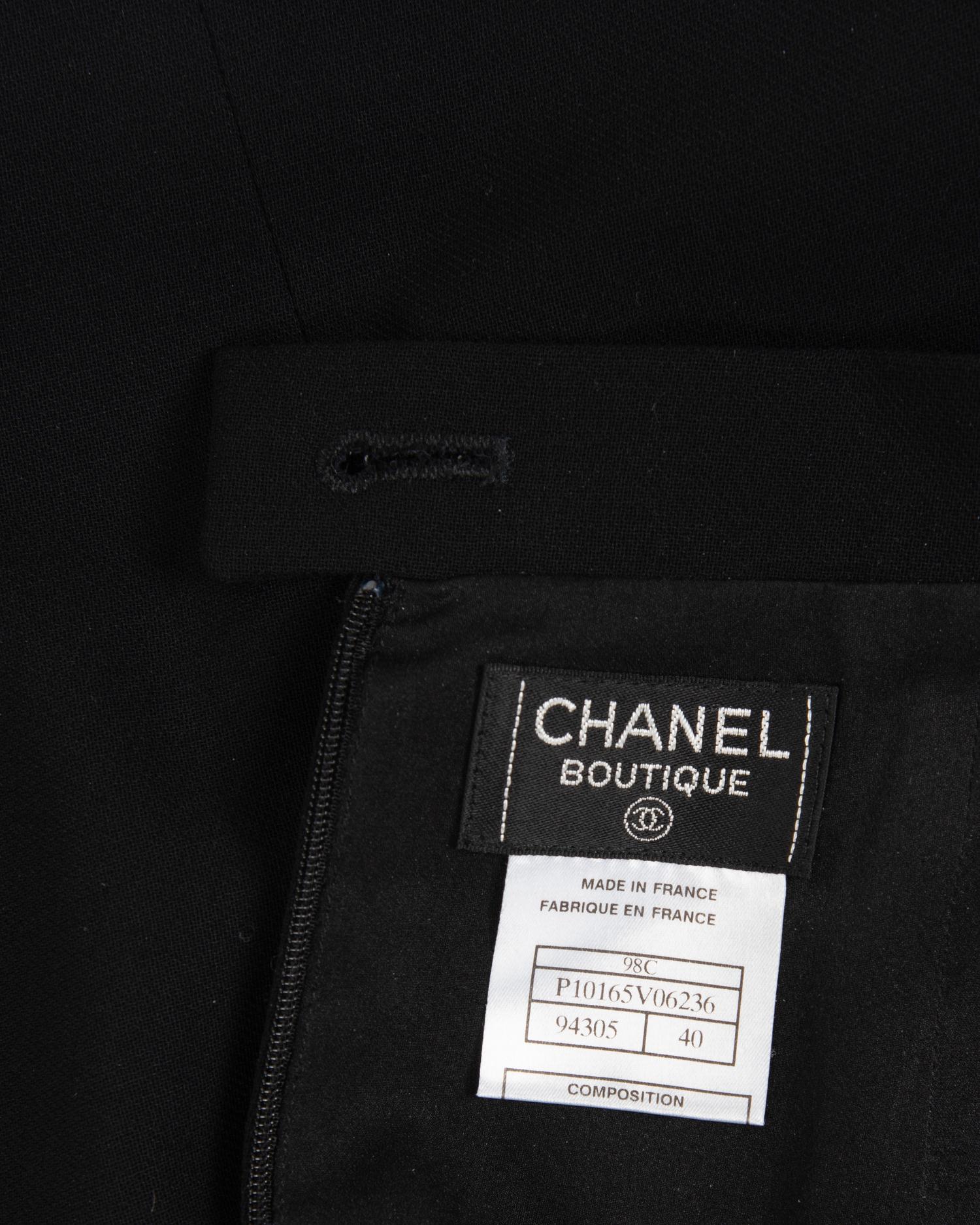Four Designer Skirts: Three Chanel, One Gucci, 1980s-90s