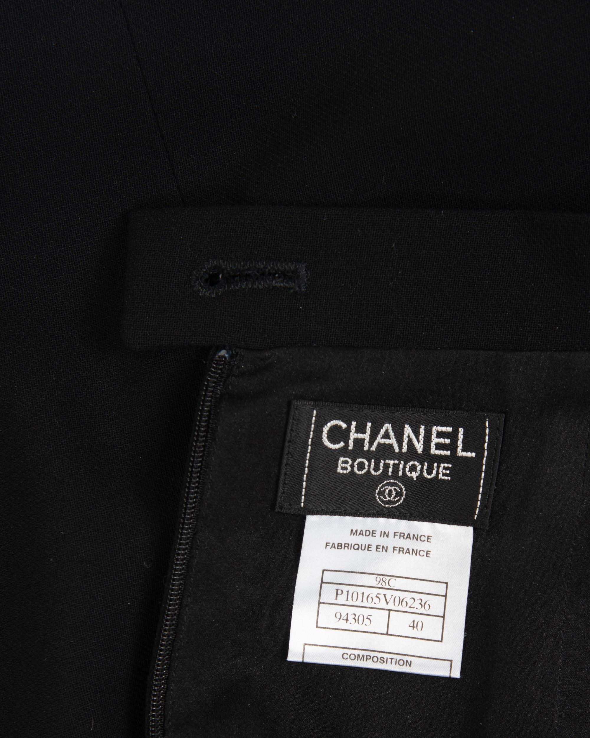 Four Designer Skirts: Three Chanel, One Gucci, 1980s-90s