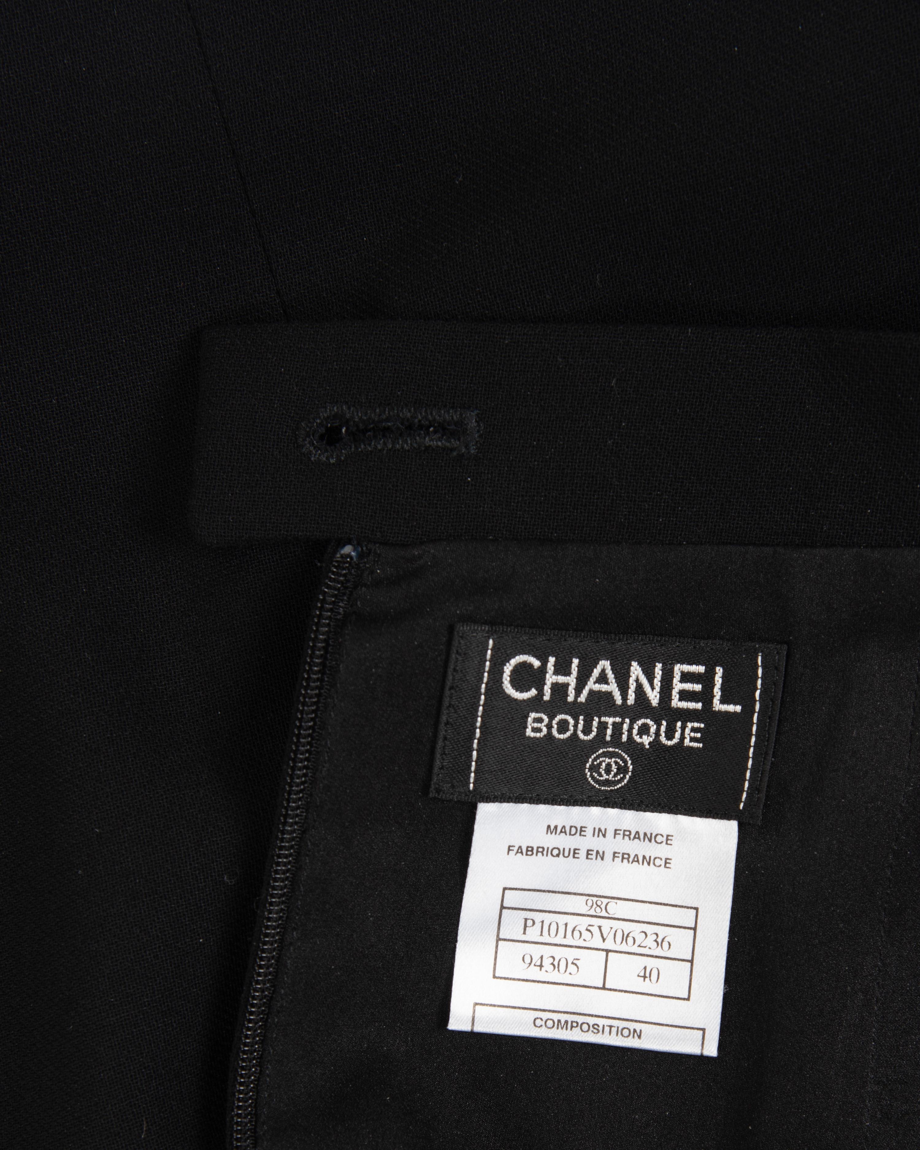 Four Designer Skirts: Three Chanel, One Gucci, 1980s-90s
