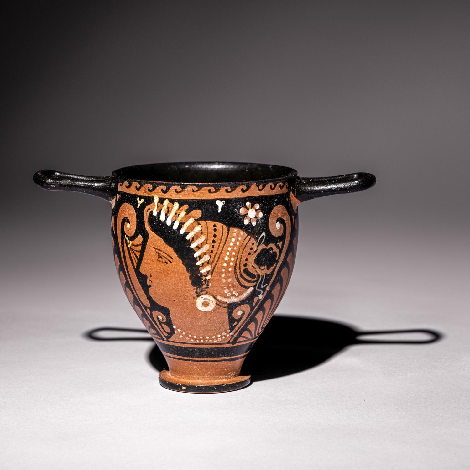An Apulian Red-Figured Skyphos