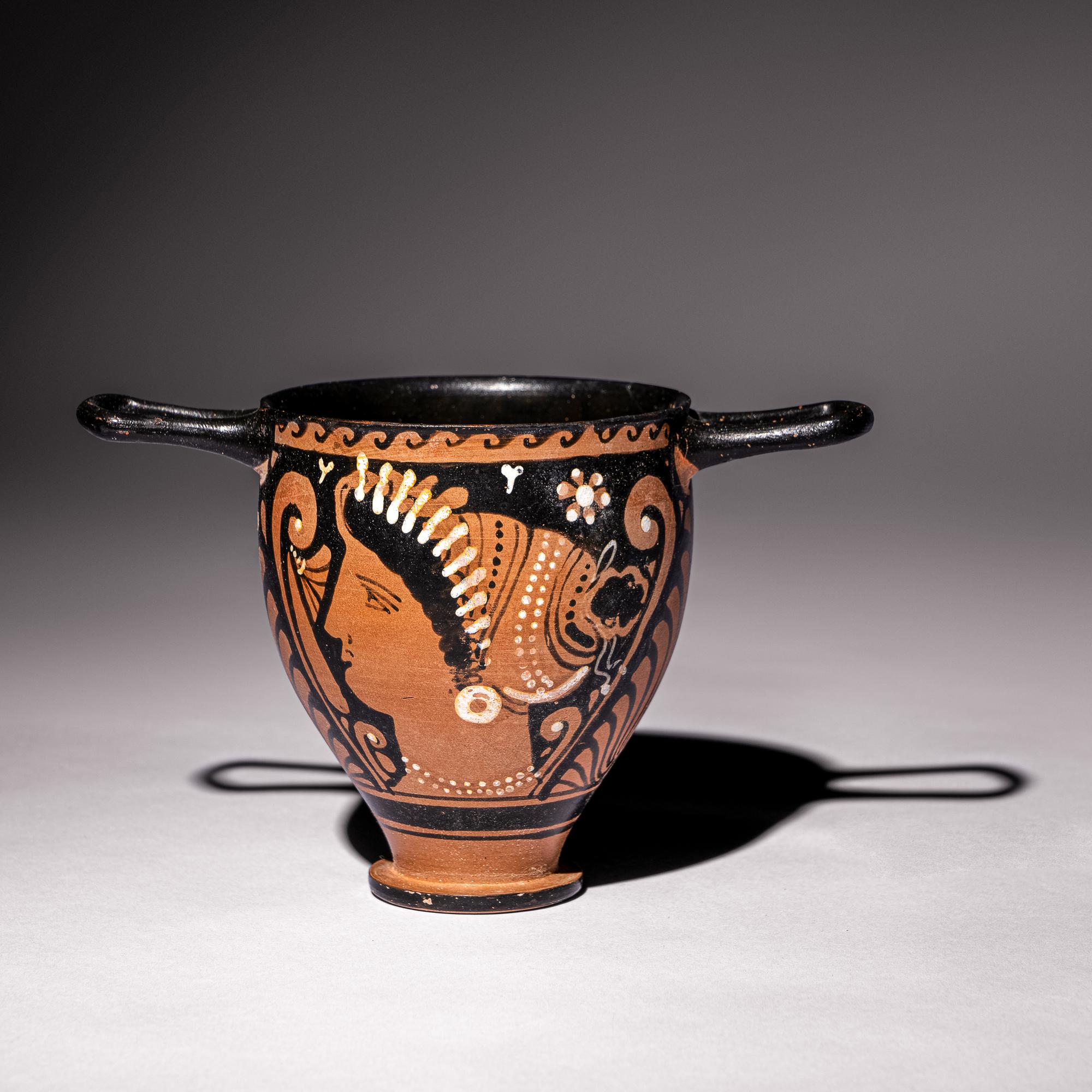 An Apulian Red-Figured Skyphos