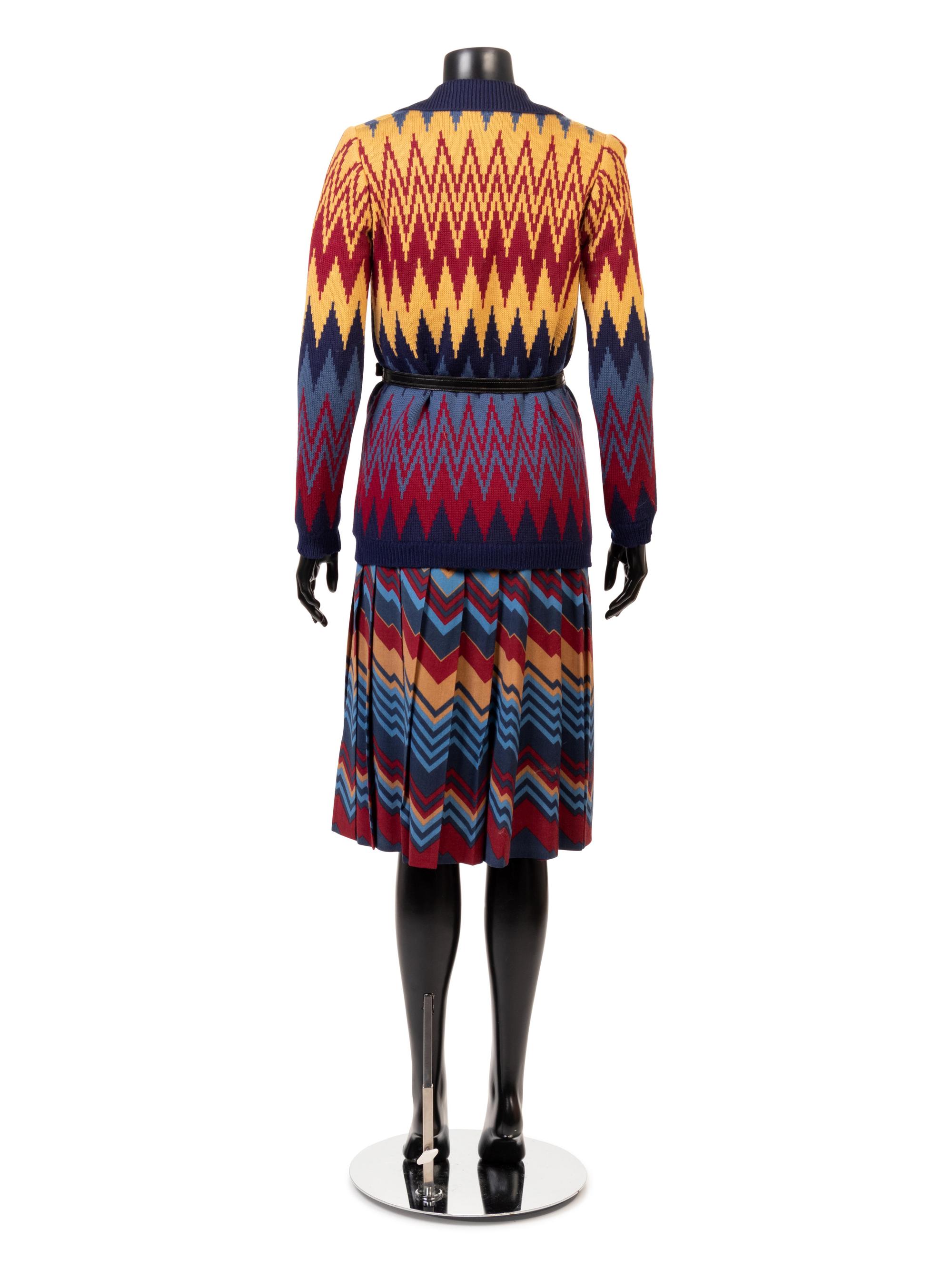 Yves Saint Laurent Haute Couture Ensemble, 1975