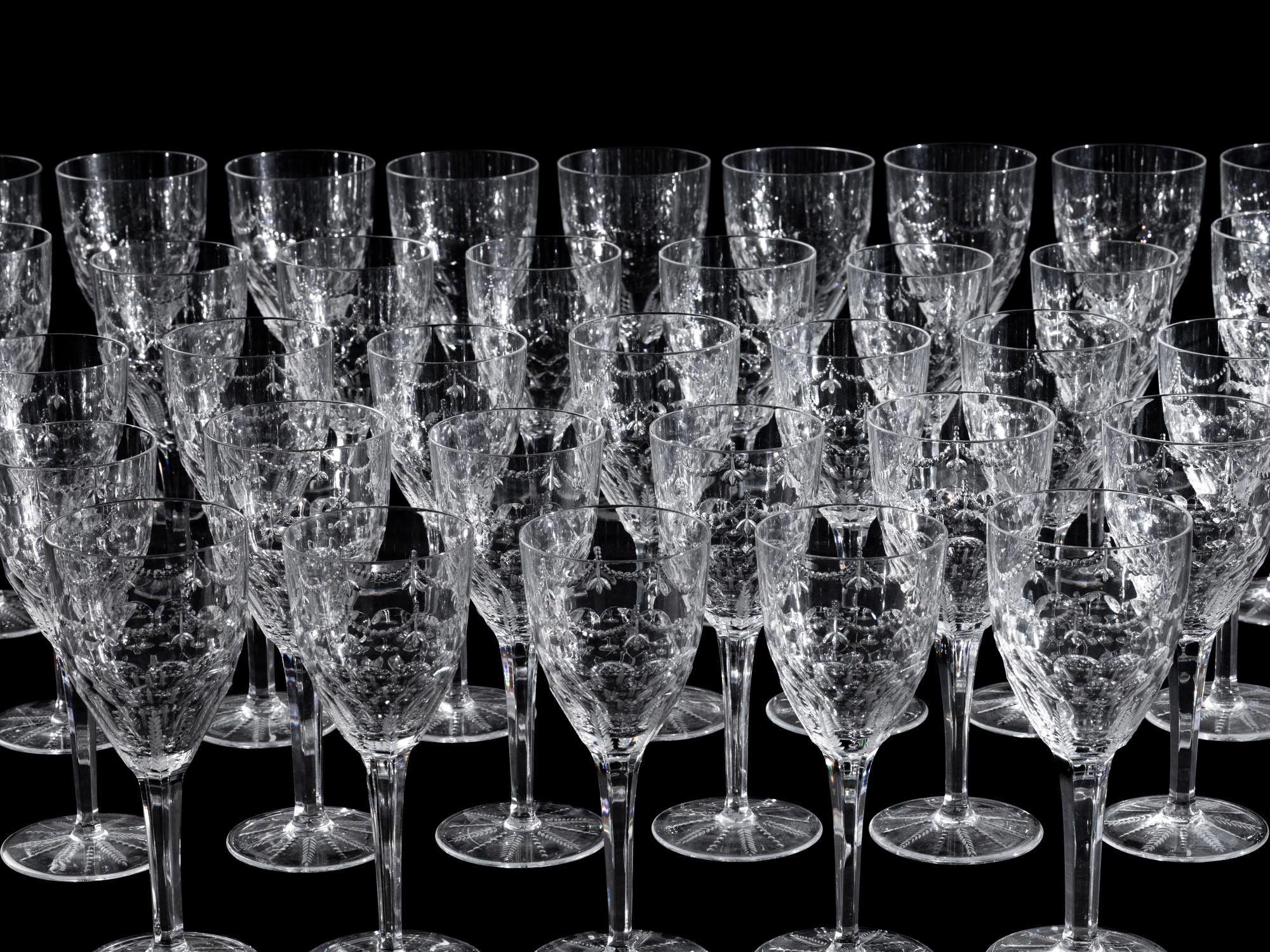 A Set of William Yeoward Glass Stemware