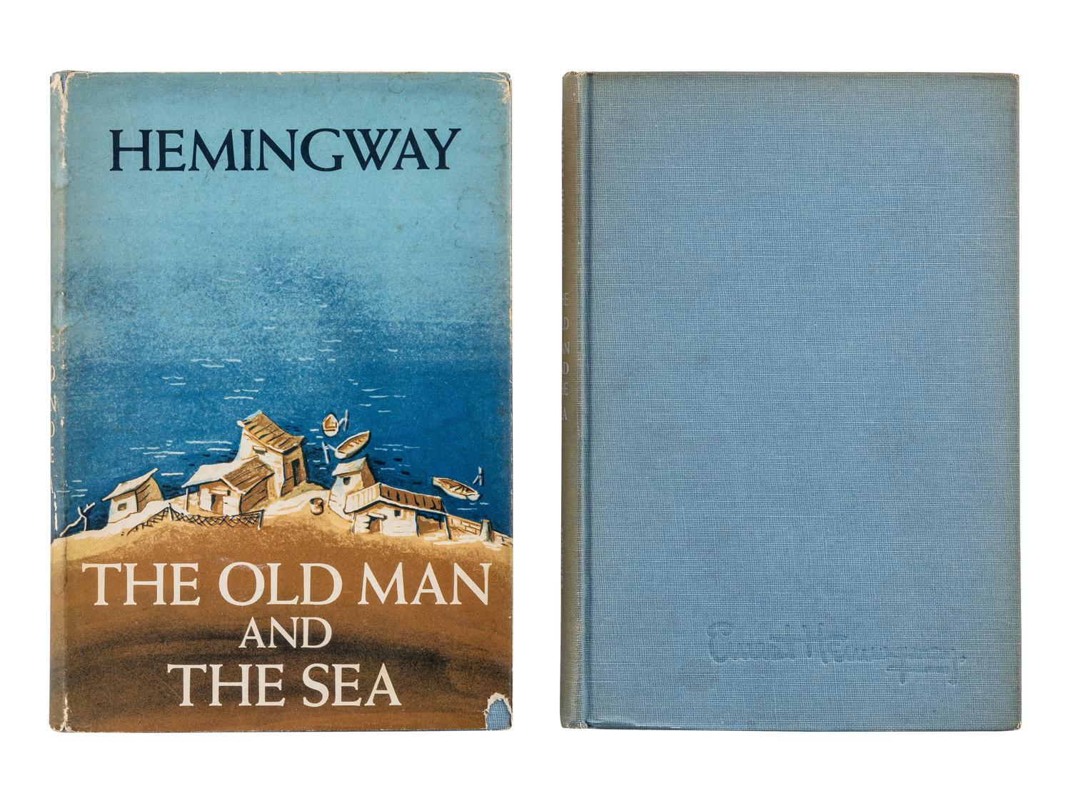 HEMINGWAY, Ernest (1899-1961). The Old Man and the Sea. New York: Charles Scribner’s Sons, 1952.