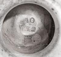A Pair of American Coin Silver Coffee Pots