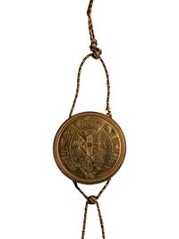 A Wax Seal of Holy Roman Emperor Leopold II
