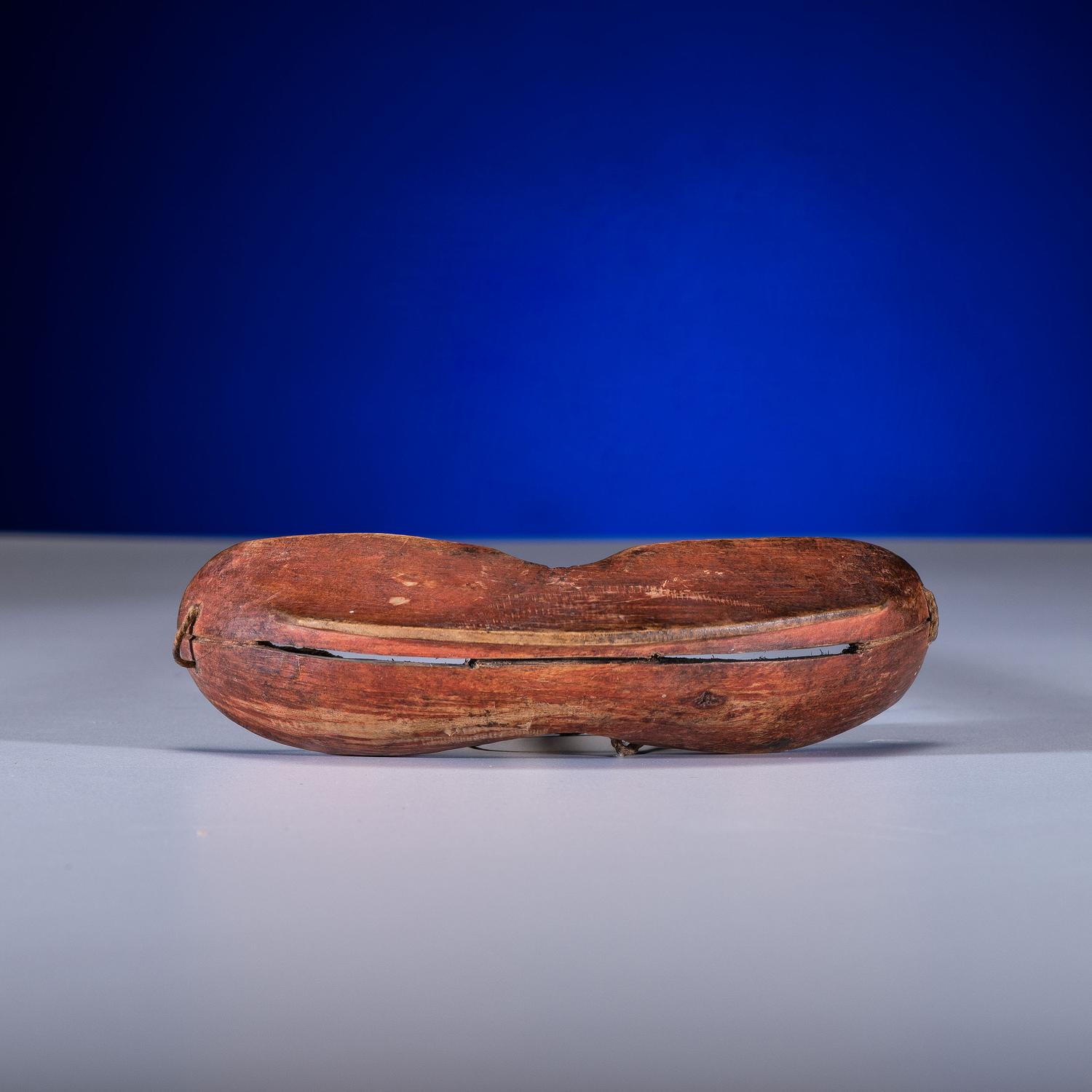 Iñupiat Wood Painted Snow Goggles
