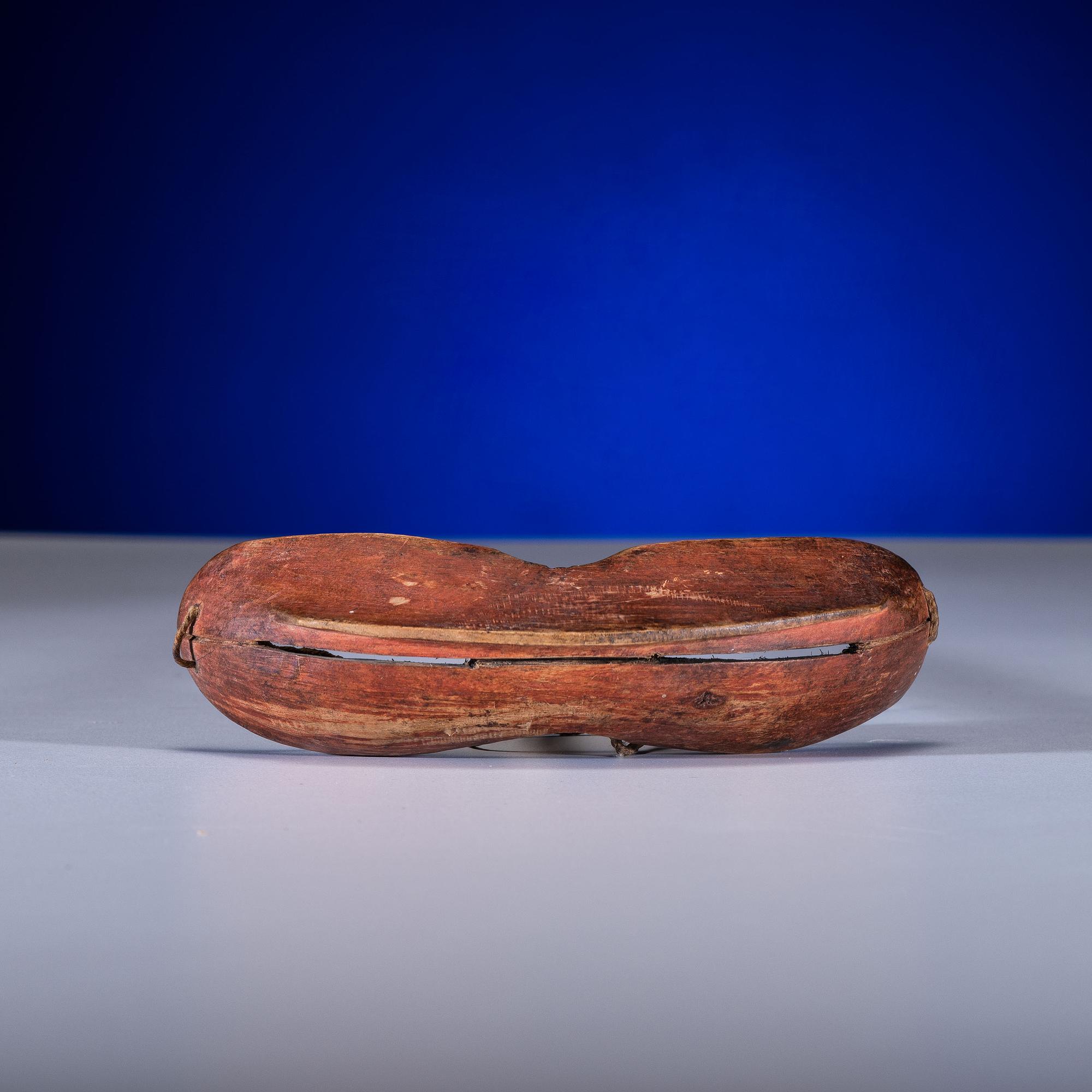 Iñupiat Wood Painted Snow Goggles