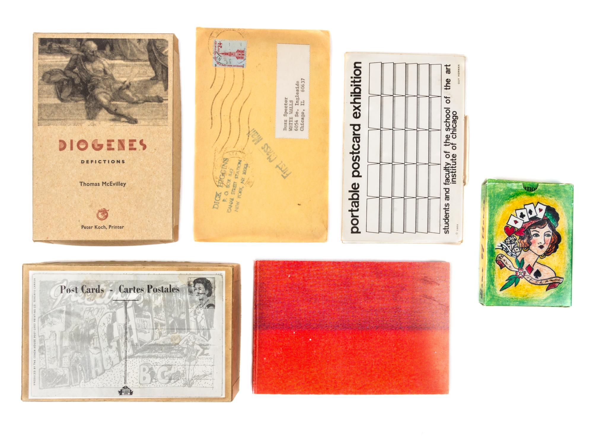 (POSTCARDS) Six sets of post card and card collection produced by various artists and entities.