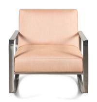 A Contemporary Steel Rocking Chair