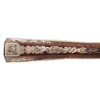 Contemporary Flintlock Rifle in the Style of an Elizabethan Carbine by John B. Derrick (American, b.1936)