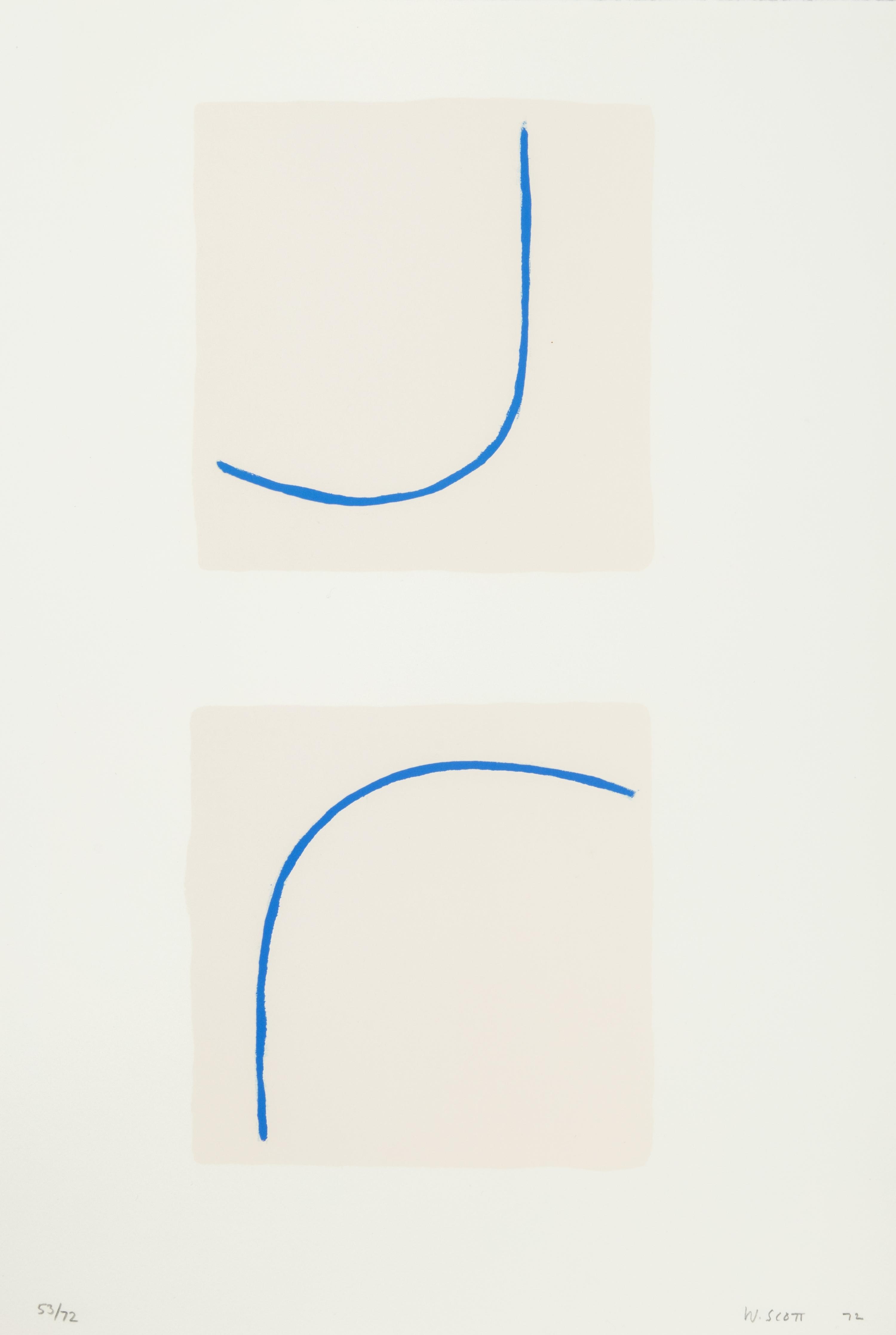 Lines with Breadth Supercede and Forms Engaged (two prints from A Poem for Alexander ), 1972