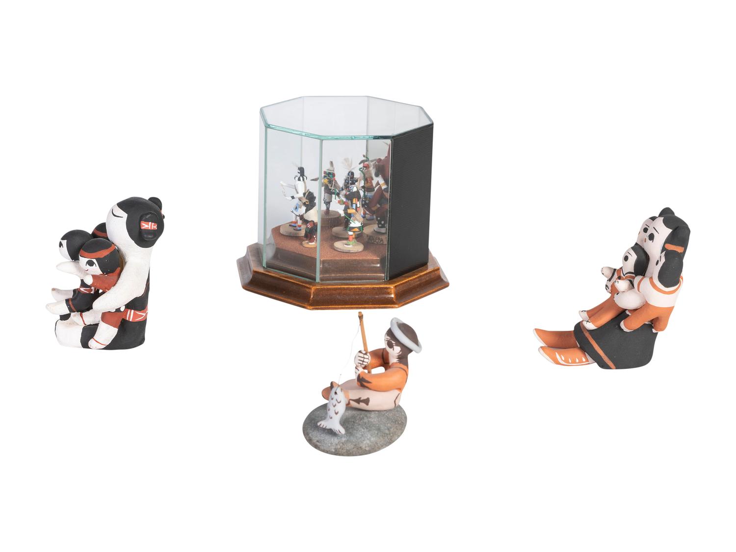 Katsina Diorama and Ceramic Figures