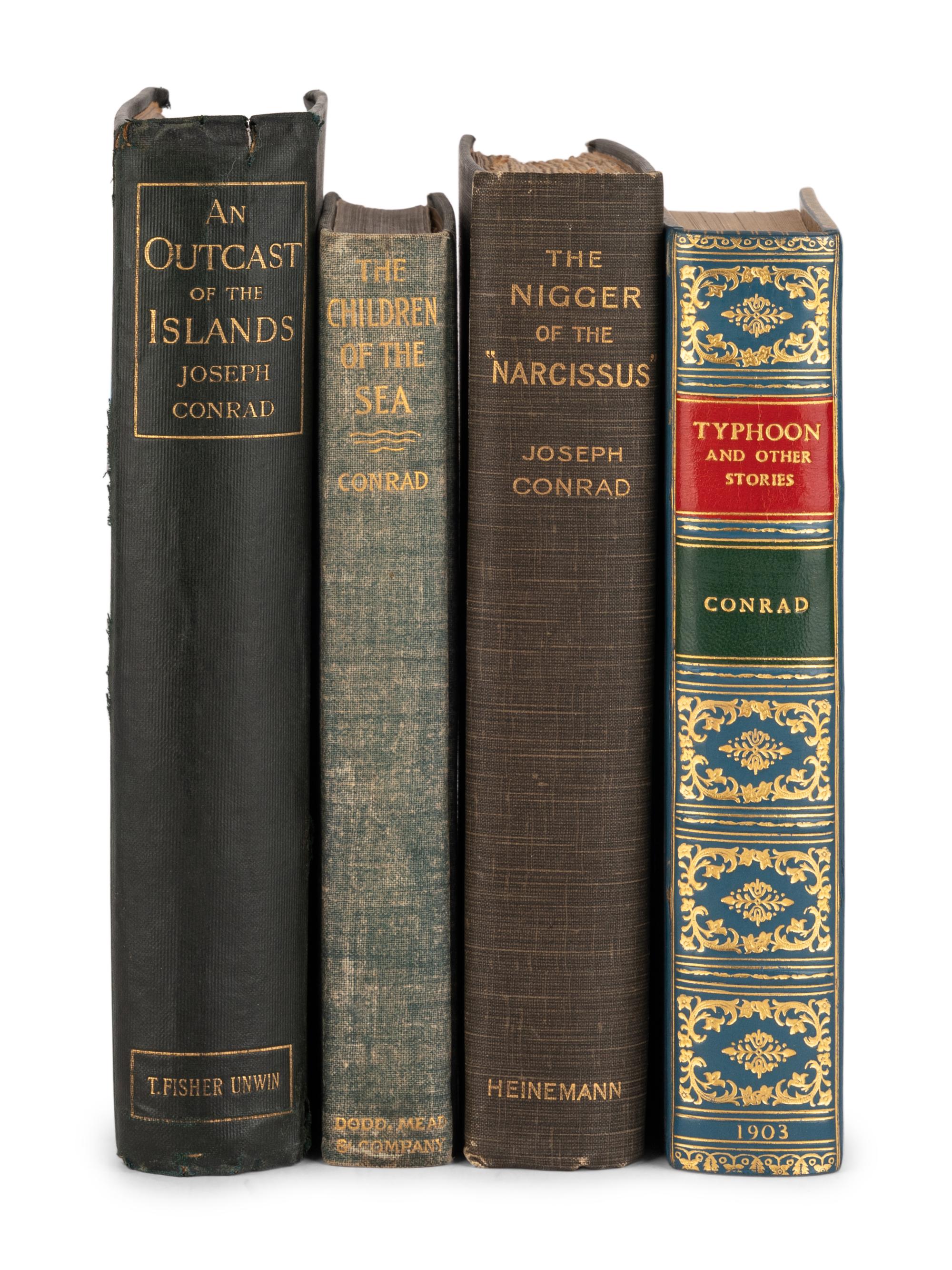 CONRAD, Joseph (1857-1924). A group of 4 works, including: