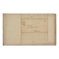 [Presidential] Van Buren, Martin. Autograph Letter, signed.