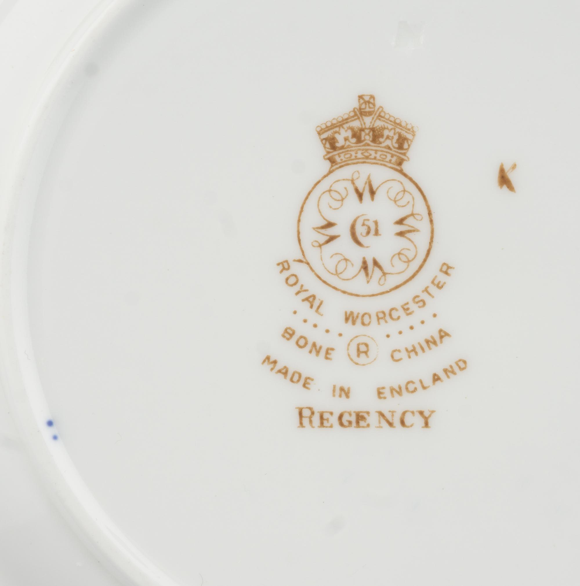 Secretary Madeleine K. Albright's China: A Royal Worcester Regency Dinner Service