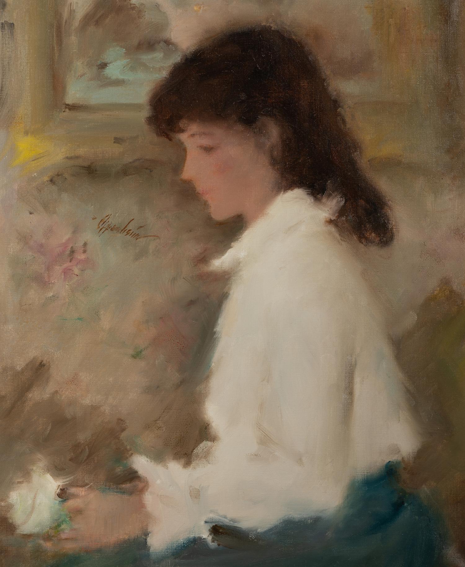 Girl in Profile