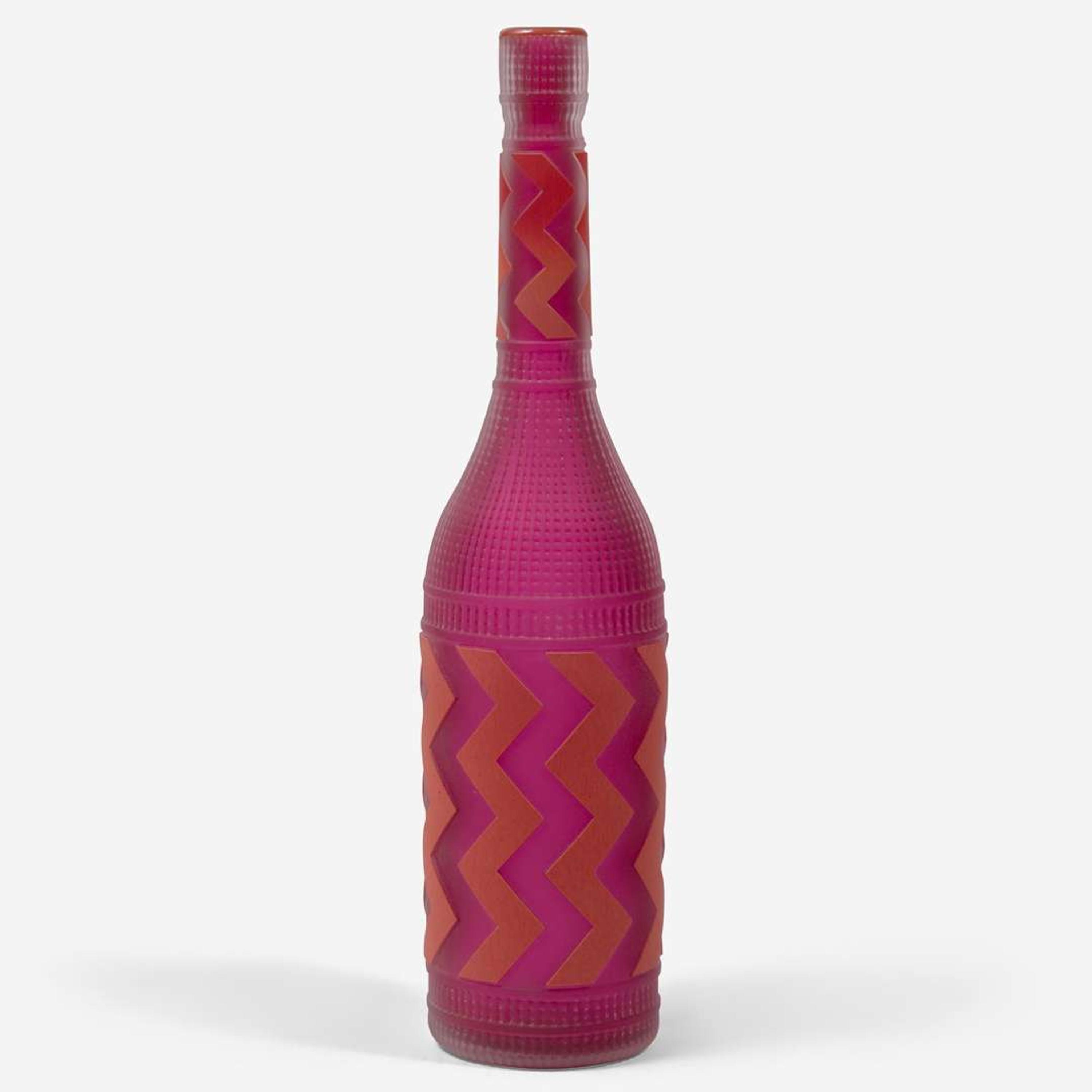 Preston Singletary (American, b. 1963) Two Glass Bottles, USA, 2021