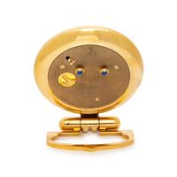 CARTIER, DESK ALARM CLOCK