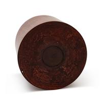 A Large Huanguali Brush Pot, Bitong