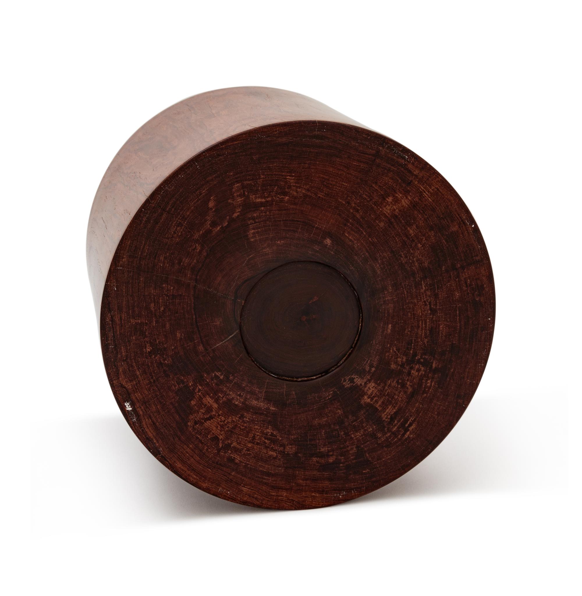 A Large Huanguali Brush Pot, Bitong
