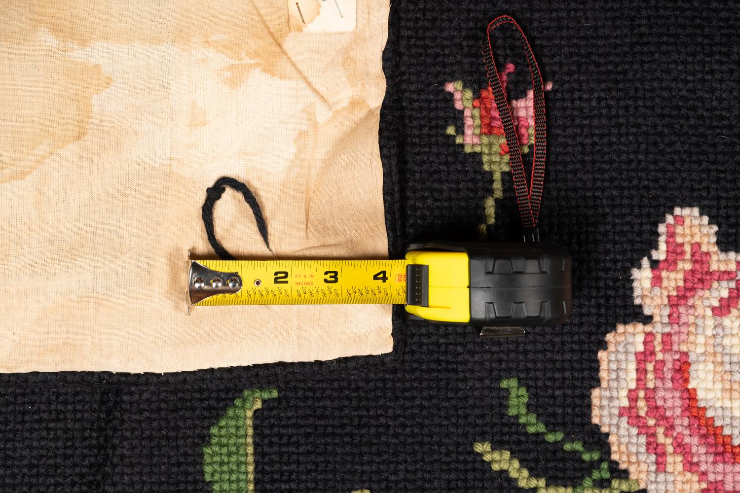 Two Needlepoint Rugs