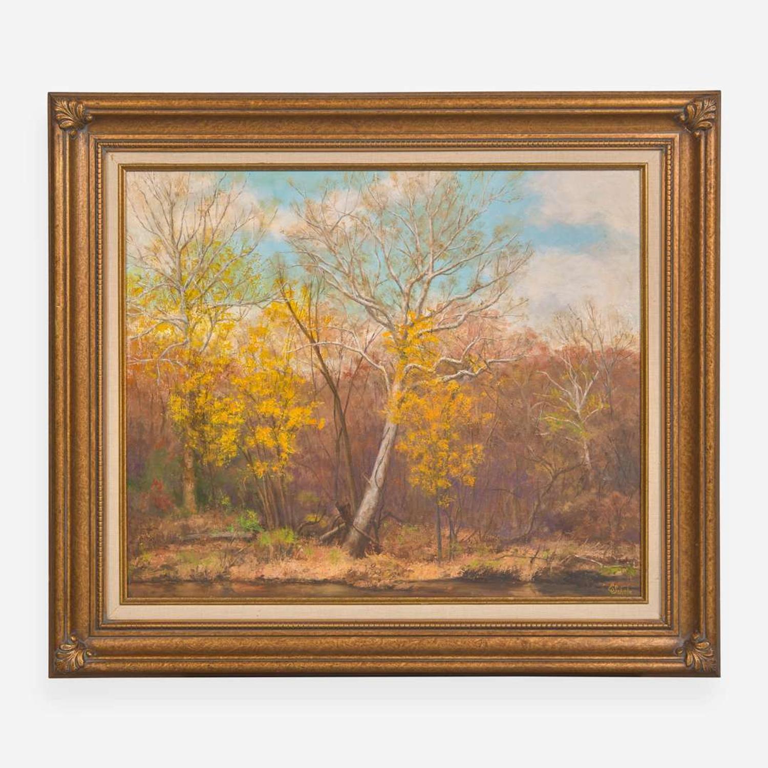Evelyn Schule (American, 20th Century) Unami Creek