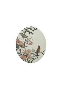 A Pair of George III Giltwood and Reverse-Painted Mirror Wall Appliques