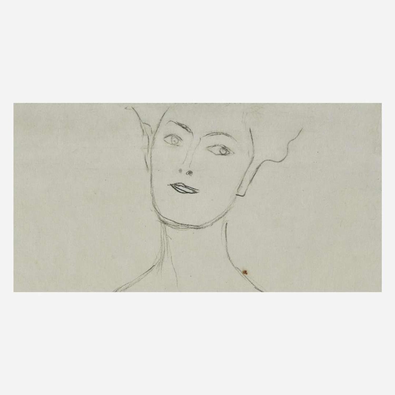 Gustav Klimt (Austrian, 1862–1918) Dame Wittgenstein (Study for Bildnis Margaret Stonborough-Wittgenstein)