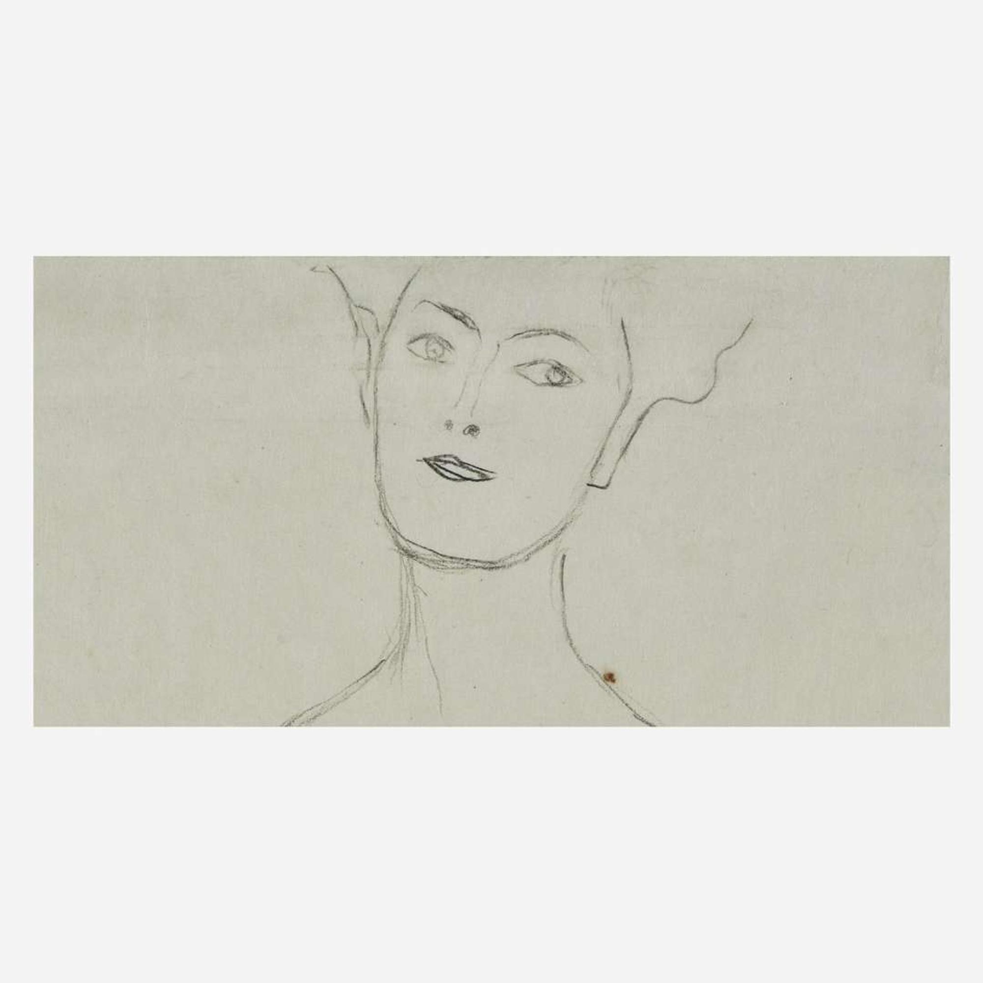 Gustav Klimt (Austrian, 1862–1918) Dame Wittgenstein (Study for Bildnis Margaret Stonborough-Wittgenstein)