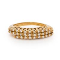 Ponte Vecchio Gioielli, Diamond and Yellow Gold Ring